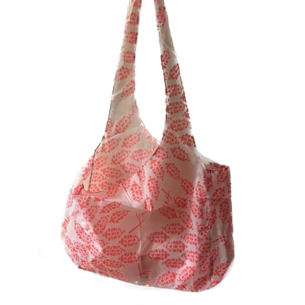 Free People FP Movement Reusable Lightweight Crossbody Hobo Shopping Tote Bag